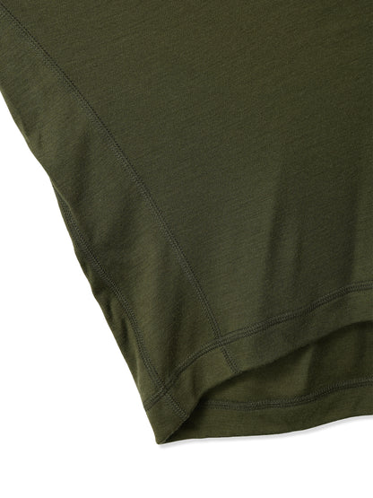 MERINO WOOL SMOOTH SQUARE CUT TOP