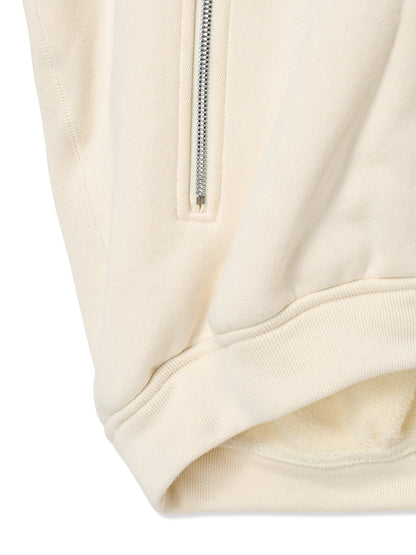 WOOL TERRY  HOODIE JACKET