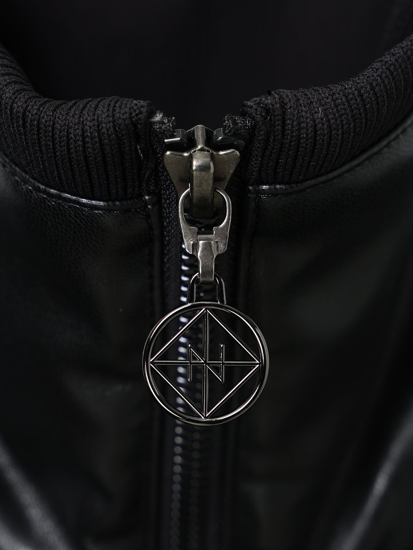 VEGAN LEATHER SHORT TRUCK JACKET