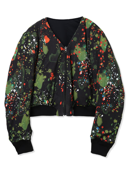 PAPER JERSEY ZIP UP JACKET