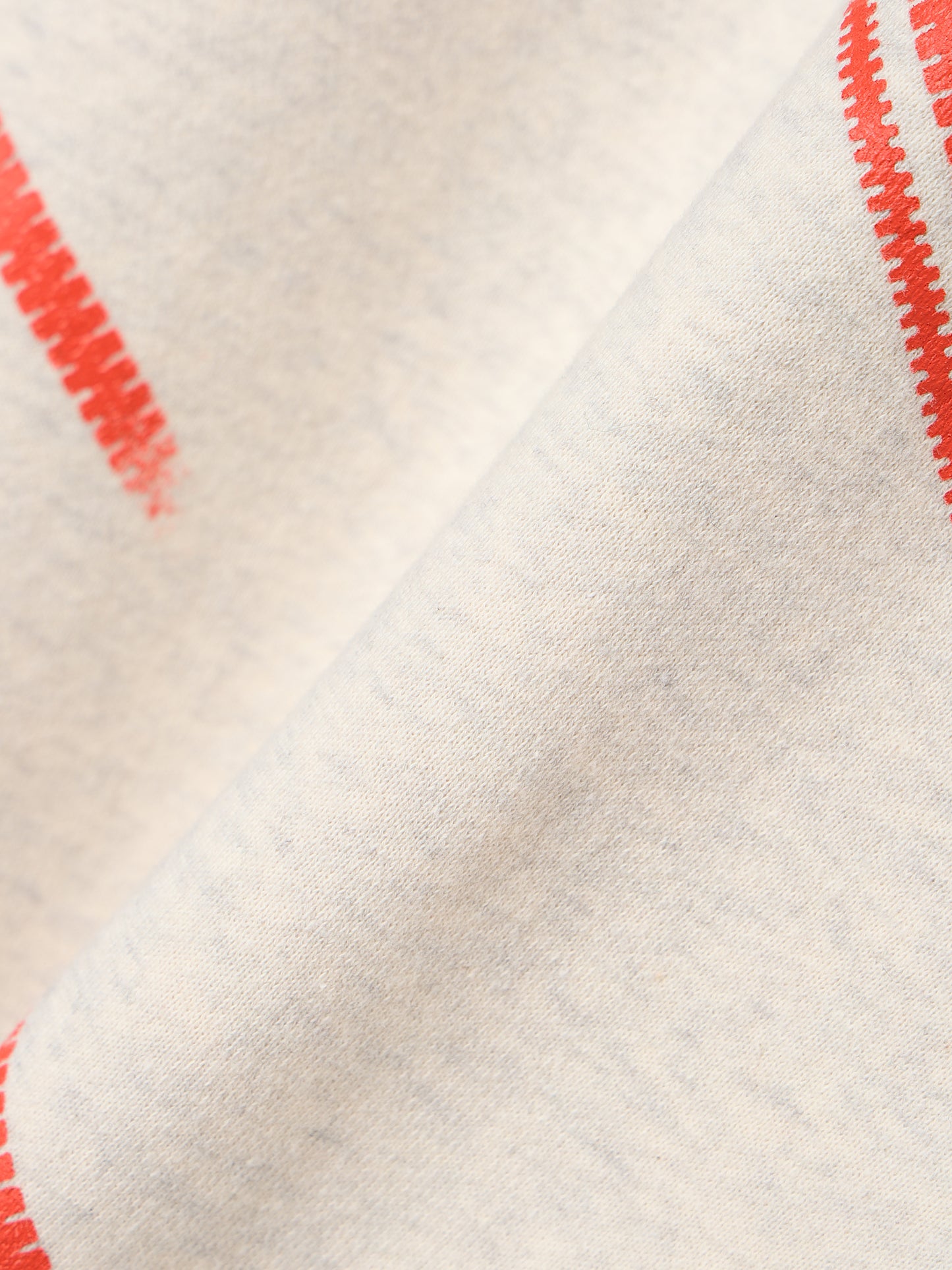 PRINT TERRY DIAGONAL ZIP JOGGER PANTS