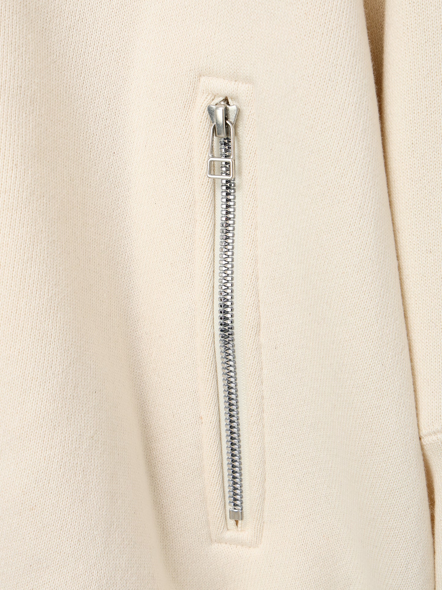 WOOL TERRY  HOODIE JACKET