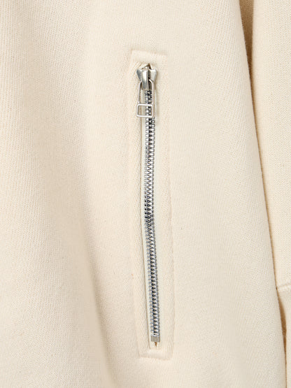 WOOL TERRY  HOODIE JACKET