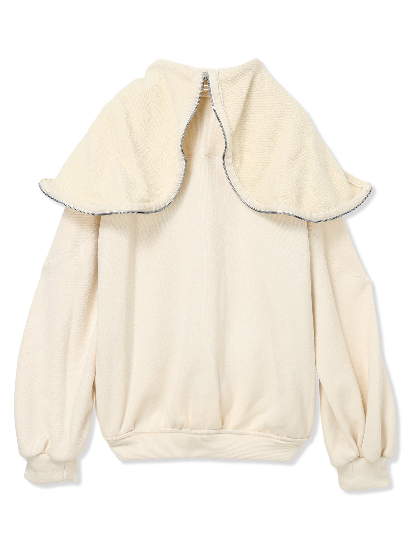 WOOL TERRY  HOODIE JACKET